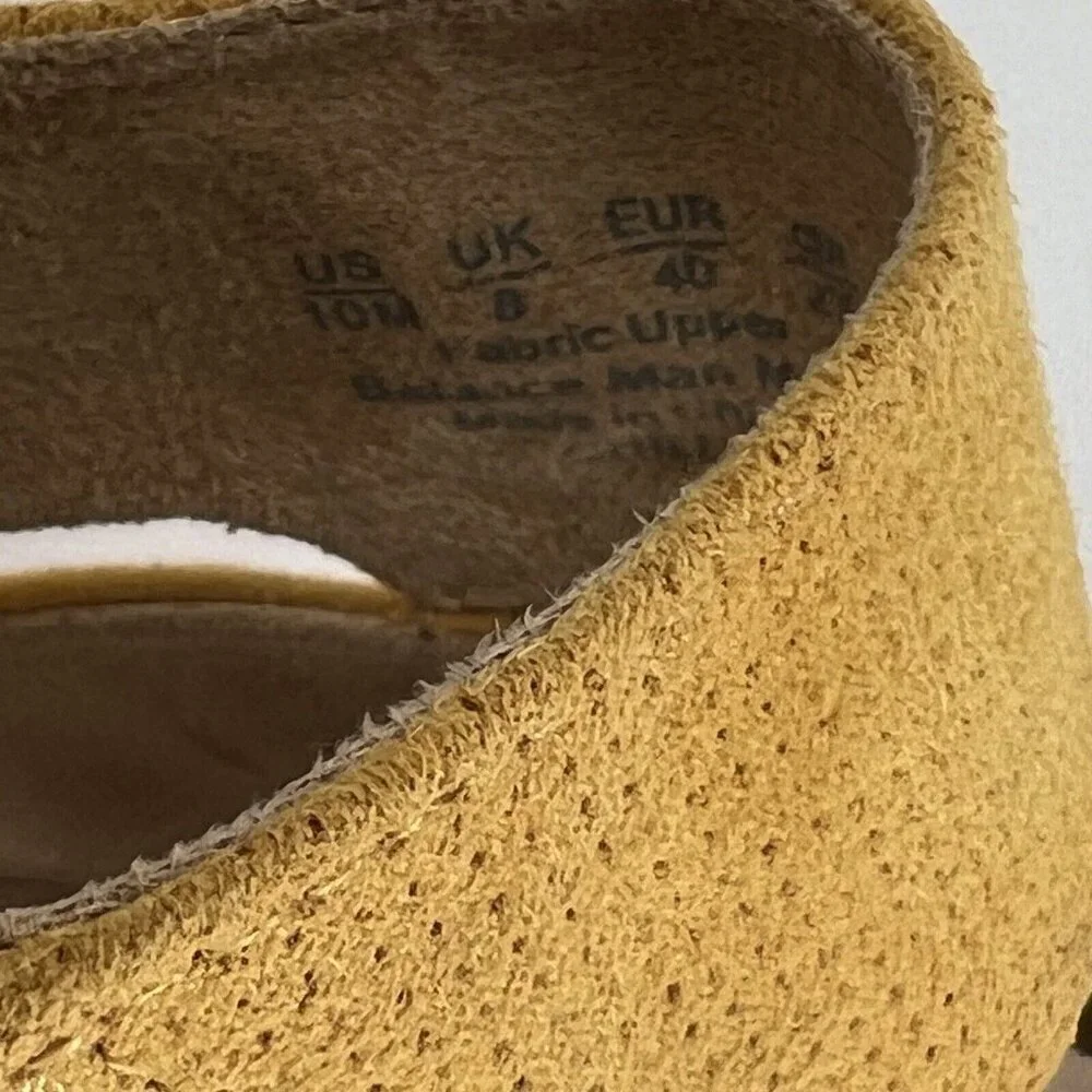Dr. Scholl’s Canary Catch 22 Yellow Womens Size 10M Espadrille Platform Sandals